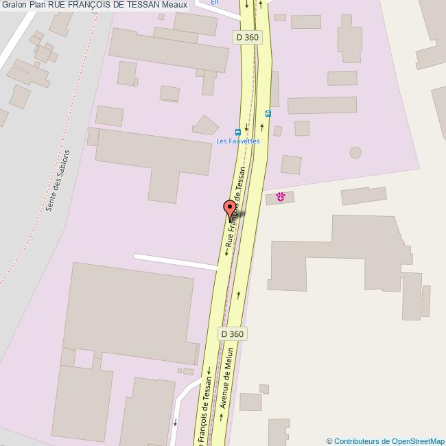Rue FRANÇOIS DE TESSAN Meaux