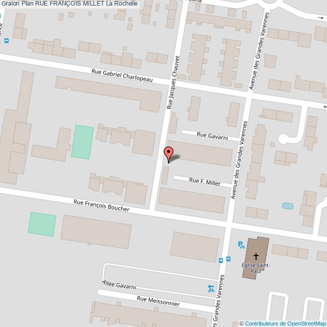 Rue FRANÇOIS MILLET La Rochelle