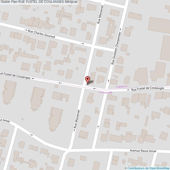 Rue FUSTEL DE COULANGES Mérignac