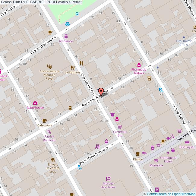 19 Bis Rue Gabriel Péri 92300 Levallois perret Rue GABRIEL PÉRI Levallois-Perret