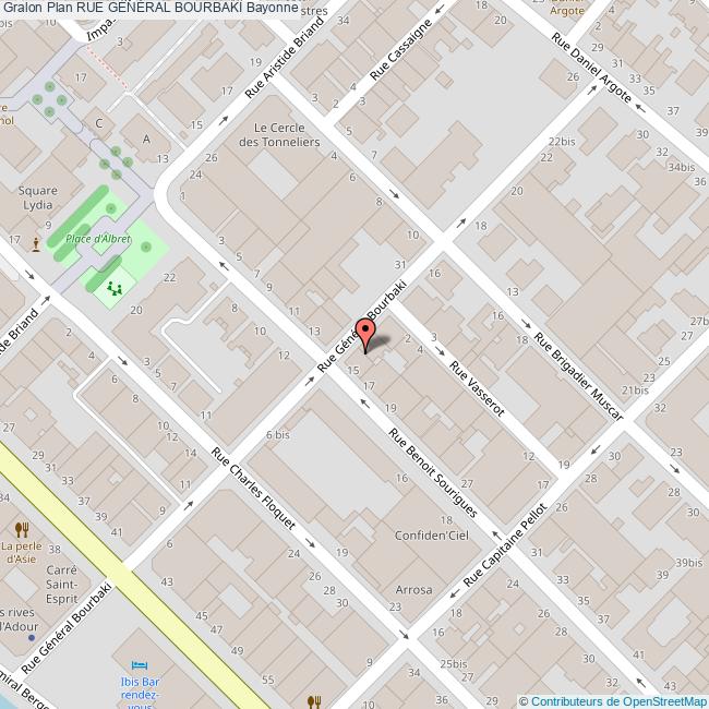 Rue GÉNÉRAL BOURBAKI Bayonne