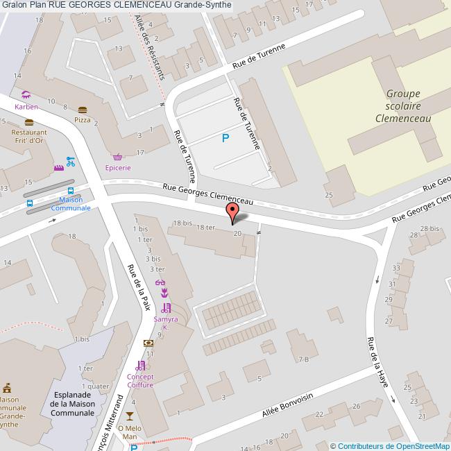 Rue CLEMENCEAU GrandeSynthe