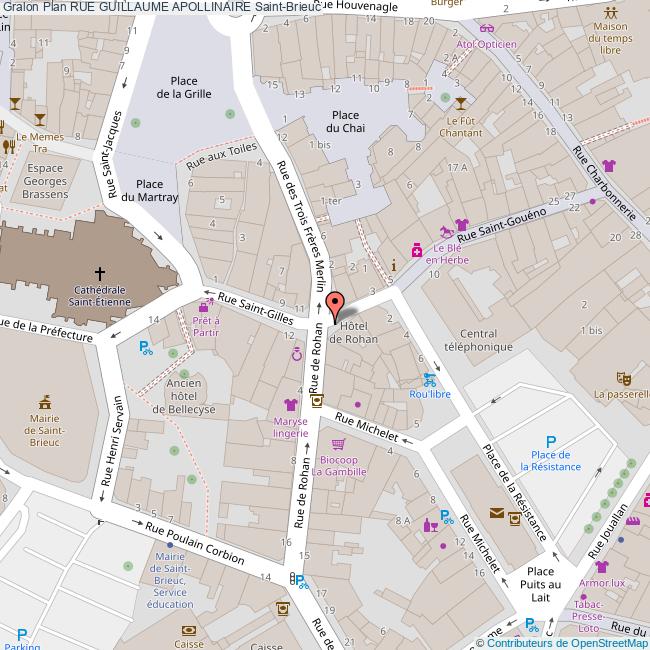 Rue GUILLAUME APOLLINAIRE SaintBrieuc