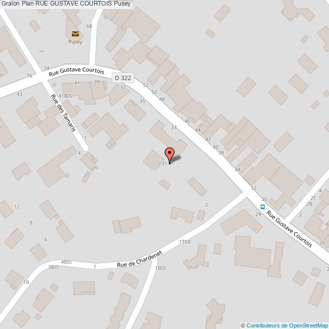 Rue GUSTAVE COURTOIS Pusey