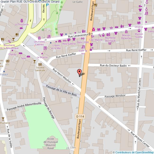 Rue GUYONMATIGNON Dinard