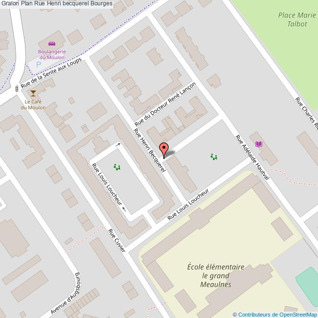 Rue Henri becquerel Bourges