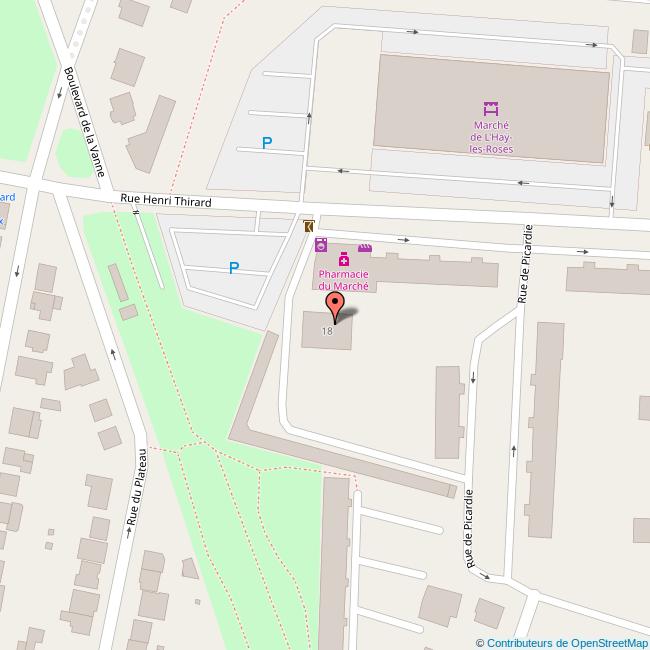 Rue HENRI THIRARD L'HaylesRoses