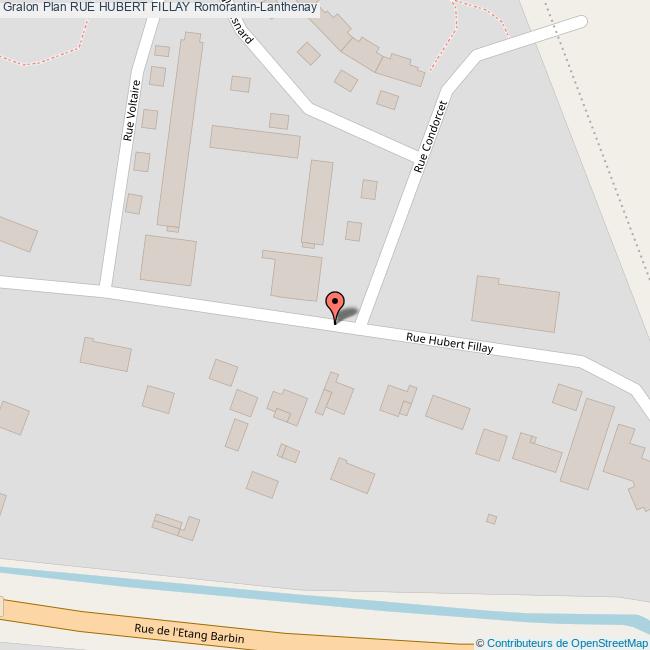 Rue HUBERT FILLAY RomorantinLanthenay