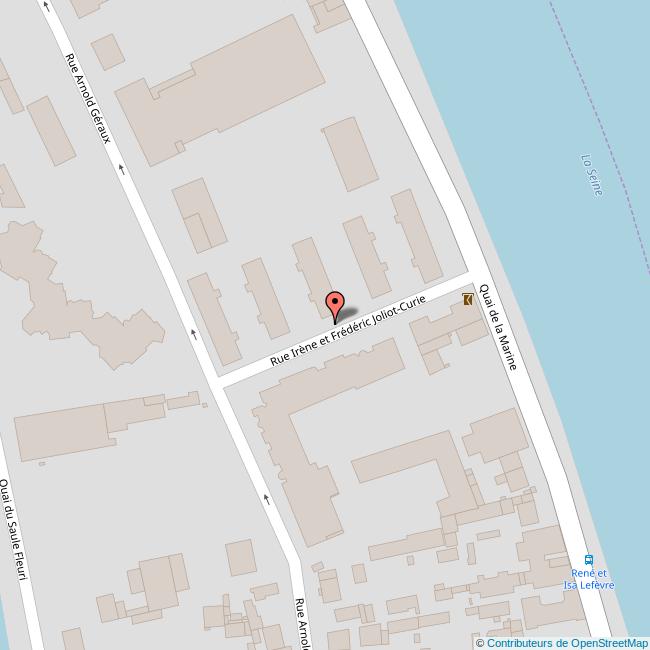 Rue IRÈNE ET FRÉDÉRIC JOLIOTCURIE L'IleSaintDenis