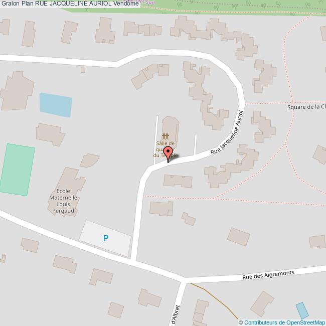 Rue JACQUELINE AURIOL Vendôme