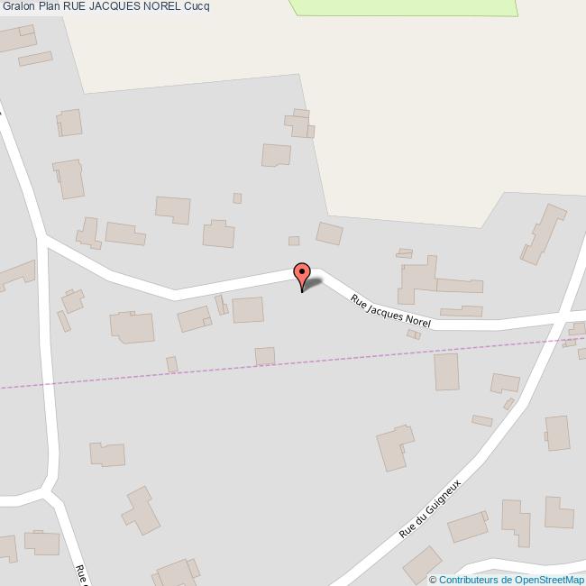 plan Rue  JACQUES NOREL