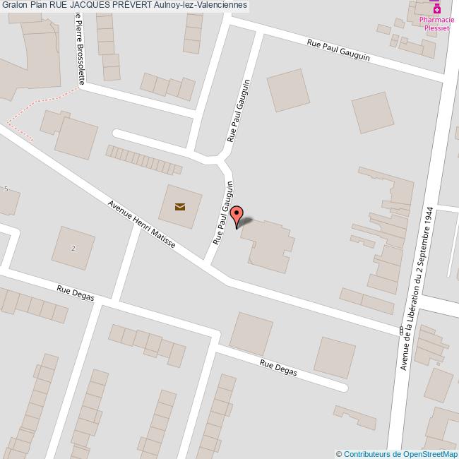 Rue JACQUES PRÉVERT AulnoylezValenciennes