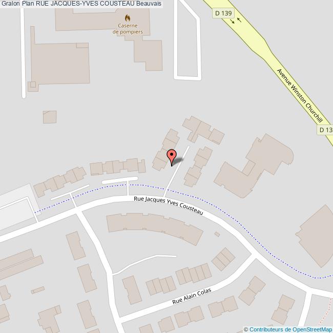 Rue JACQUESYVES COUSTEAU Beauvais