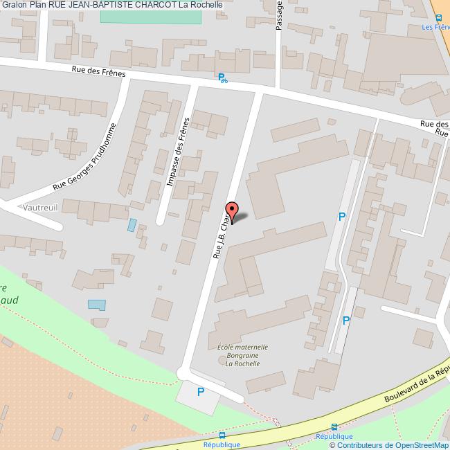 Rue JEANBAPTISTE CHARCOT La Rochelle