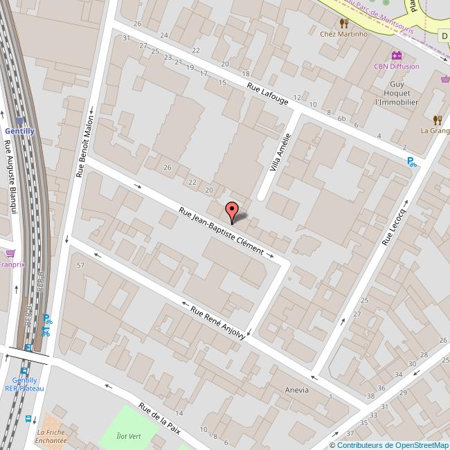 Rue JEANBAPTISTE CLÉMENT Gentilly