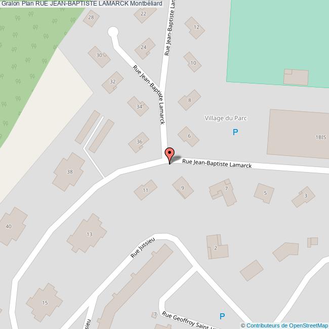 Rue JEANBAPTISTE LAMARCK Montbéliard