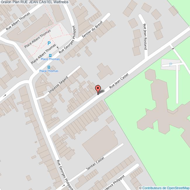 Rue JEAN CASTEL Wattrelos