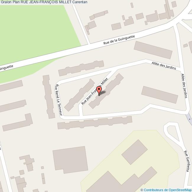 Rue JEANFRANÇOIS MILLET Carentan