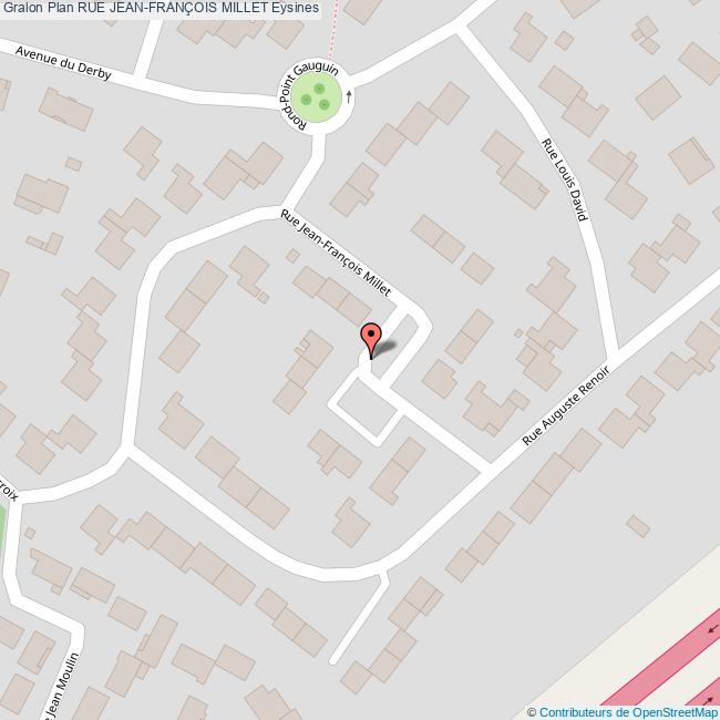 Rue JEANFRANÇOIS MILLET Eysines