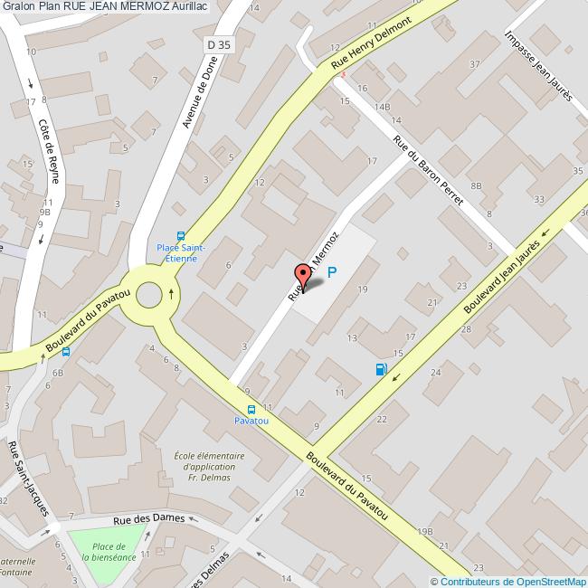 Rue JEAN MERMOZ Aurillac