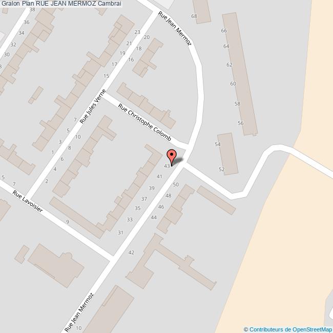 2 Rue Jean Mermoz 60280 Margny lès compiègne Rue JEAN MERMOZ Cambrai
