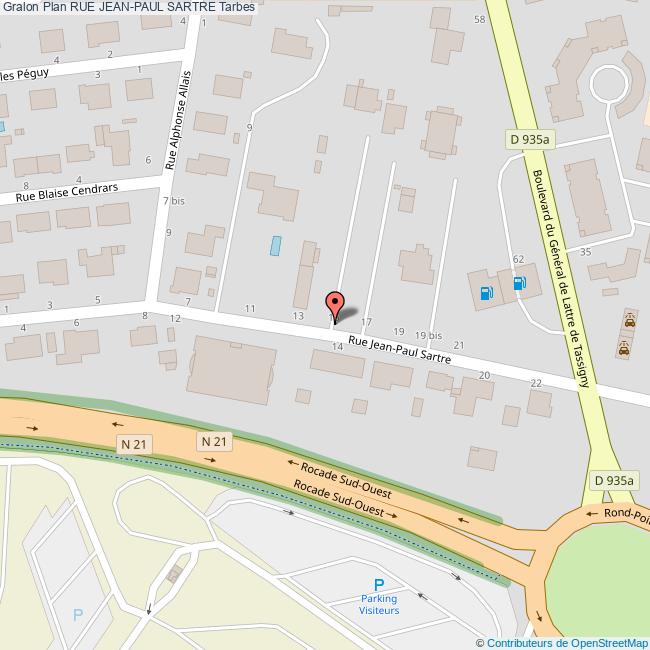 Rue JEANPAUL SARTRE Tarbes