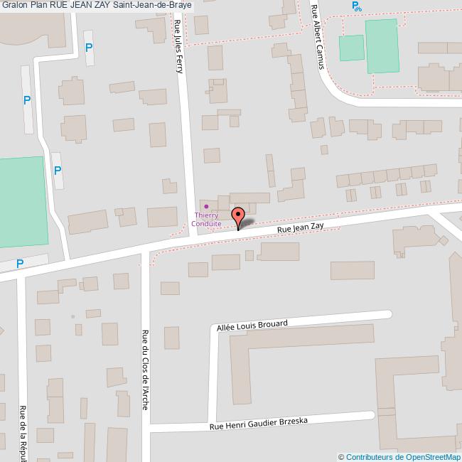 Rue JEAN ZAY SaintJeandeBraye