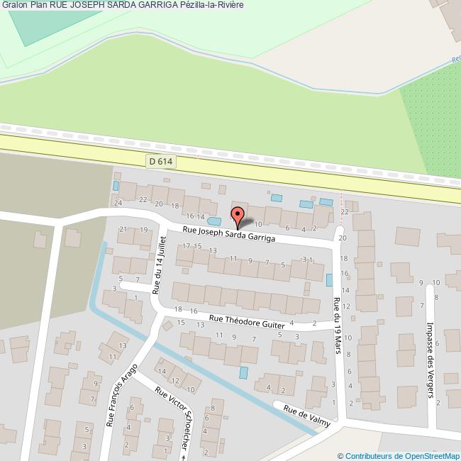 Rue JOSEPH SARDA GARRIGA PézillalaRivière