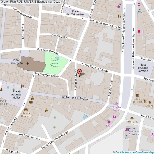 Rue Juiverie Bagnols Sur Ceze