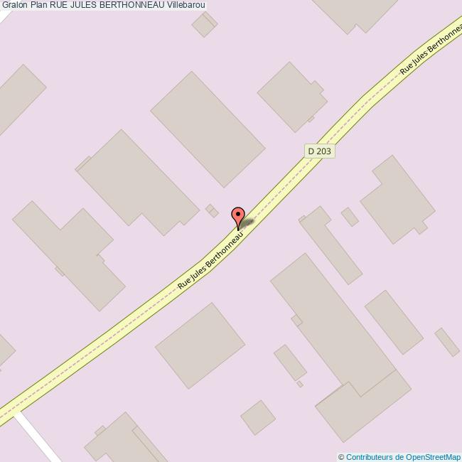 Rue JULES BERTHONNEAU Villebarou