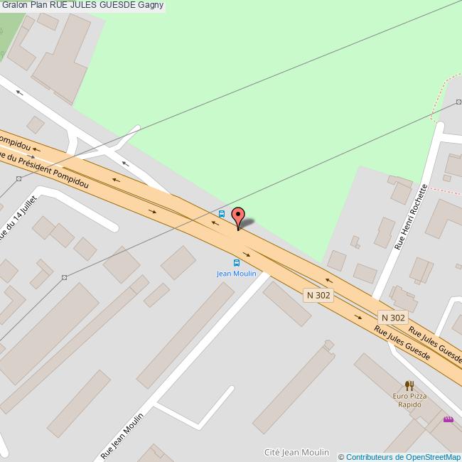 Rue JULES GUESDE Gagny