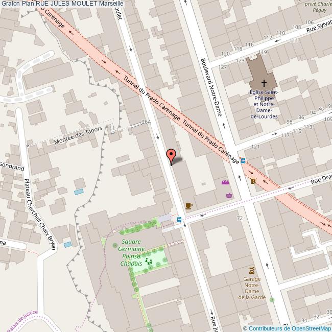 Rue JULES MOULET Marseille