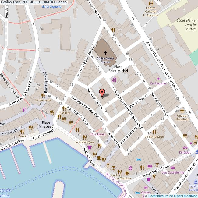 Rue JULES SIMON Cassis