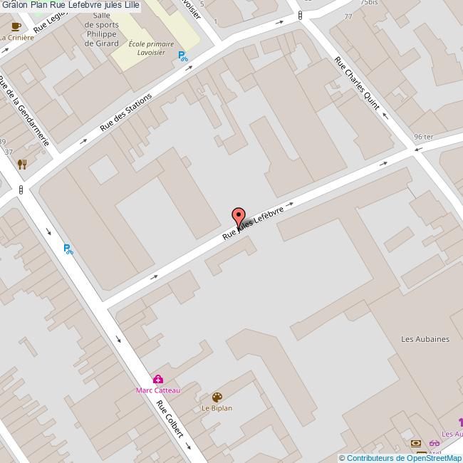 Rue Lefebvre jules Lille