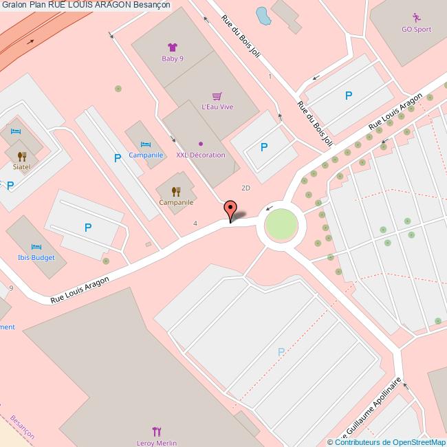 Rue LOUIS ARAGON Besançon