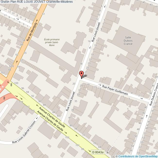 Rue LOUIS JOUVET CharlevilleMézières