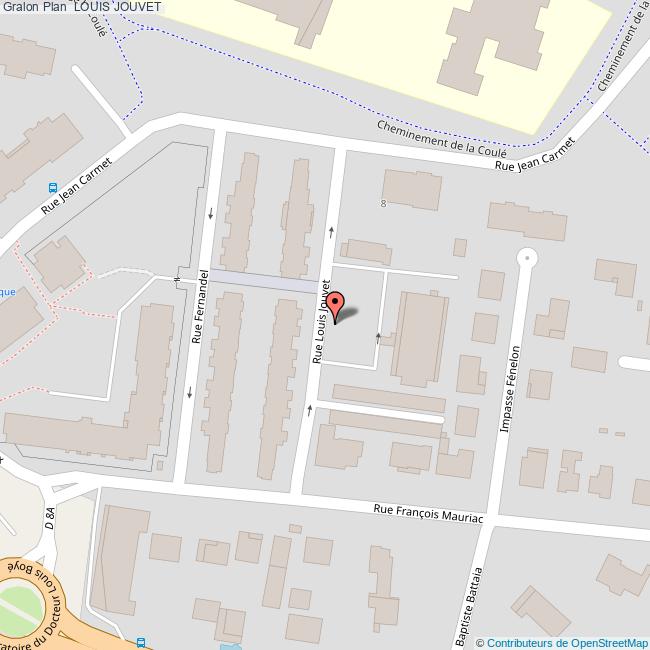 Rue LOUIS JOUVET Montauban