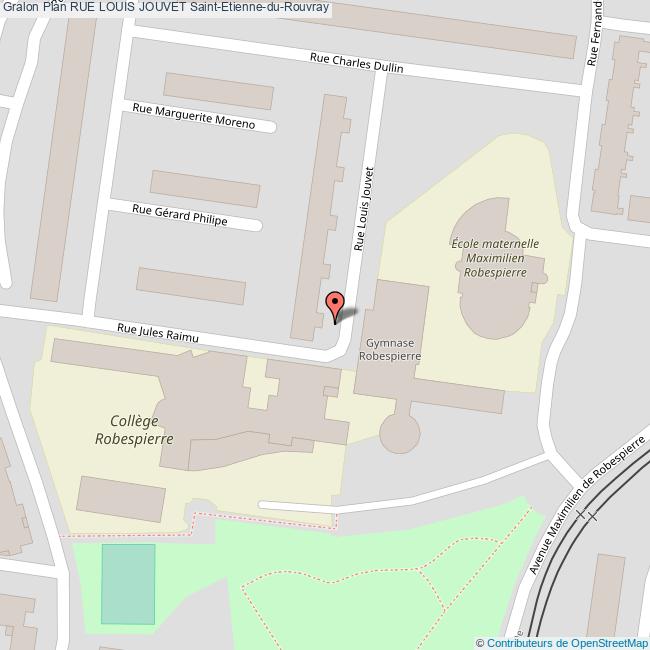 Rue LOUIS JOUVET SaintEtienneduRouvray