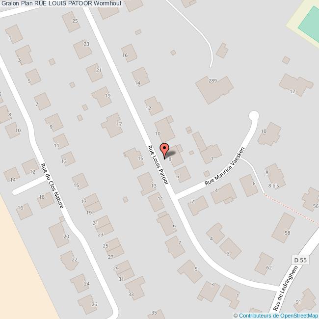 Rue LOUIS PATOOR Wormhout