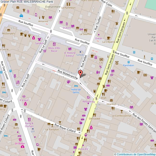 Rue MALEBRANCHE Paris