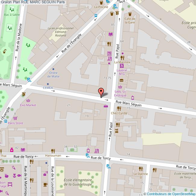 Rue MARC SEGUIN Paris