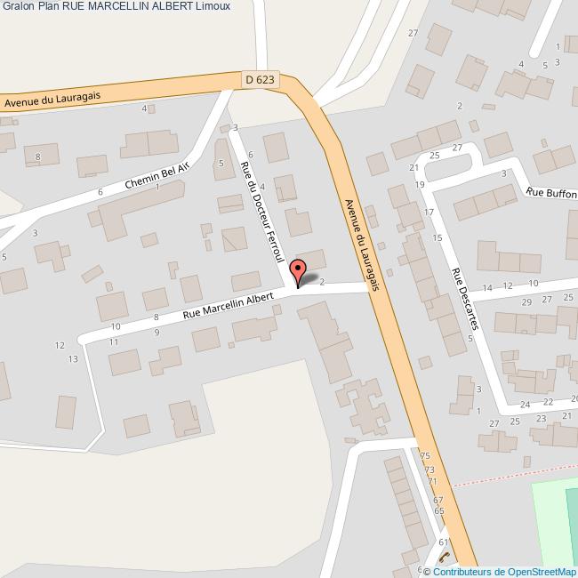 Rue MARCELLIN ALBERT Limoux