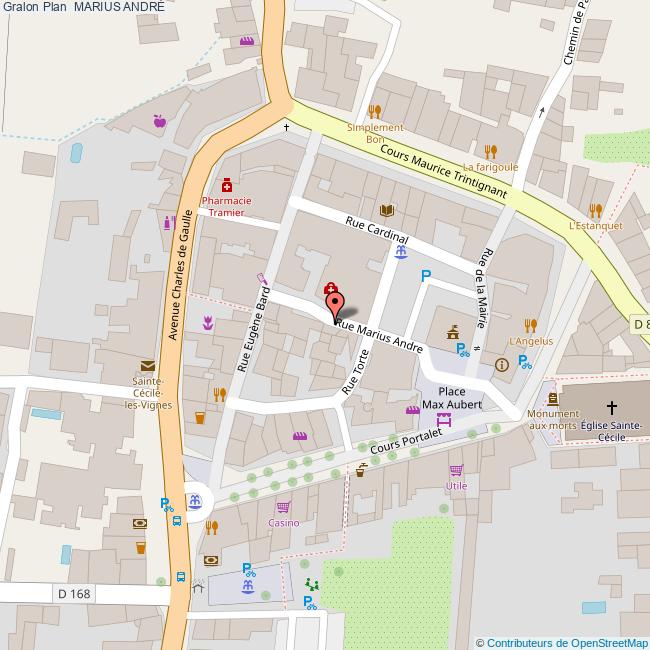 Rue MARIUS ANDRÉ SainteCécilelesVignes