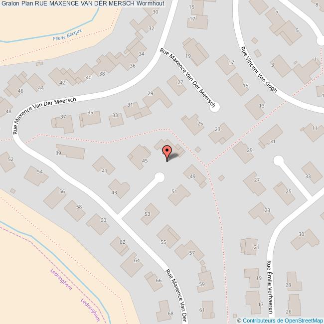 Rue MAXENCE VAN DER MERSCH Wormhout