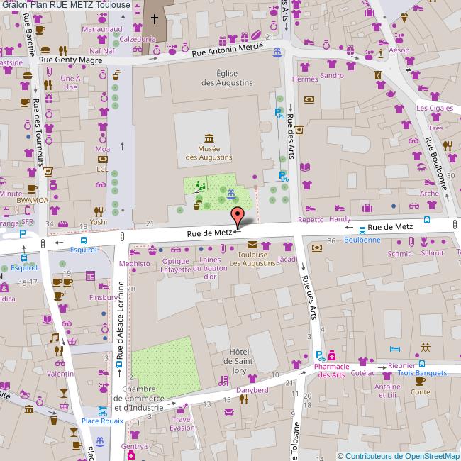 Rue METZ Toulouse Rue METZ Toulouse