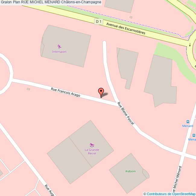 Rue MICHEL MÉNARD ChâlonsenChampagne