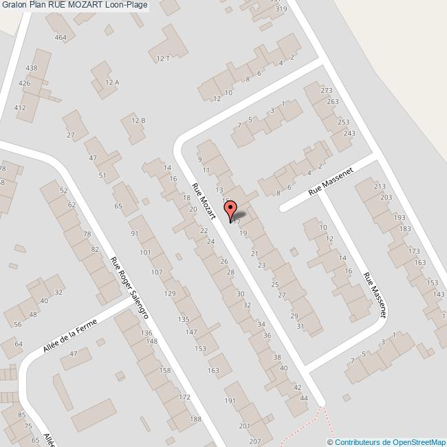 Rue MOZART LoonPlage