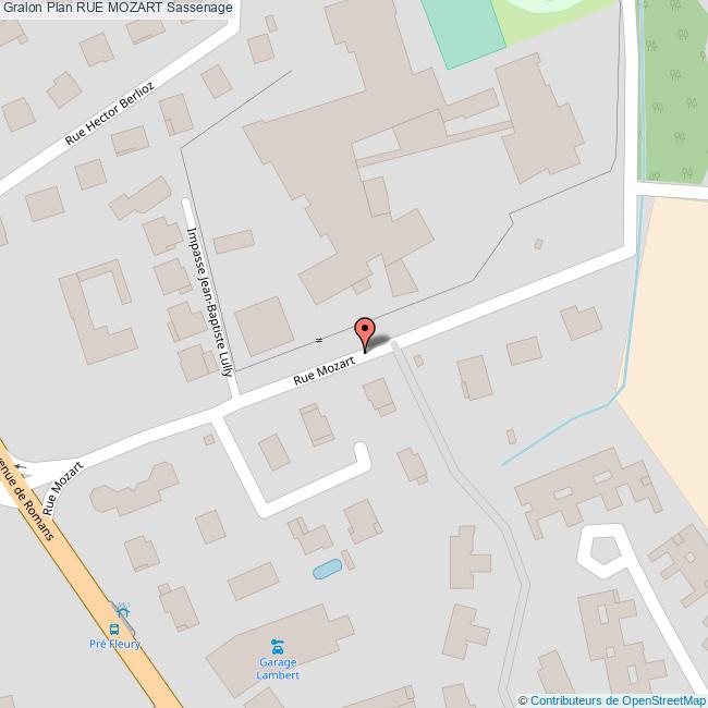 Rue MOZART Sassenage