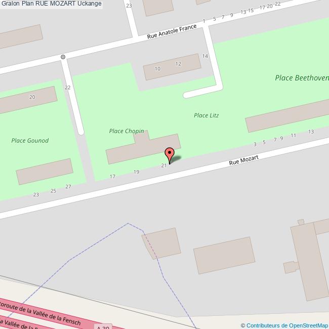 Rue MOZART Uckange