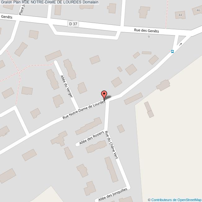 Rue NOTREDAME DE LOURDES Domalain